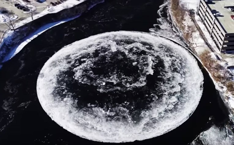 Pojavio se ogroman rotirajući ledeni krug u SAD-u. O čemu se radi?
